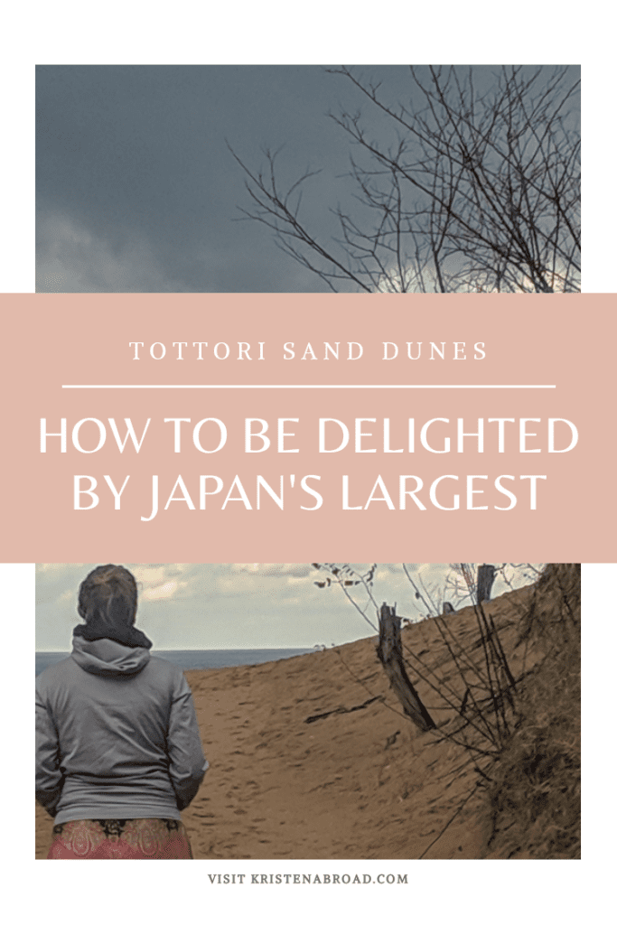 Tottori Sand Dunes How to be Delighted by Japan's Largest. Girl walking up the dunes