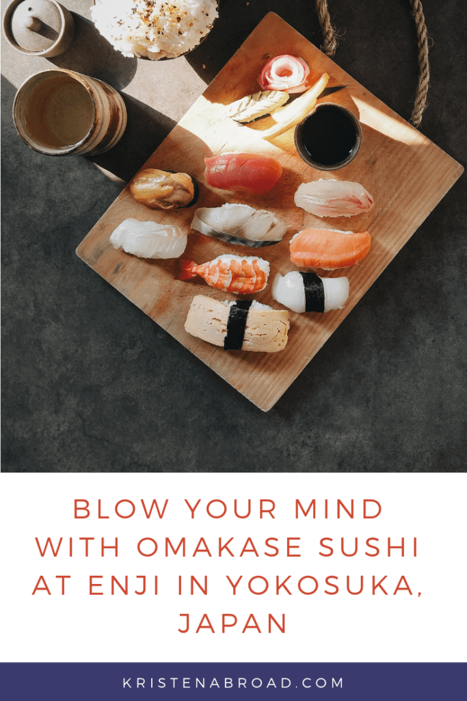 Blow your mind with omakase sushi at Enji in Yokosuka, Japan