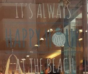 It's Always Happy Hour at the Beach