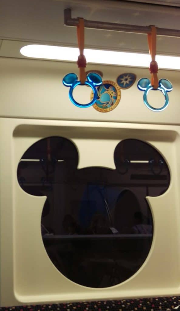 Disney Train in Tokyo Japan