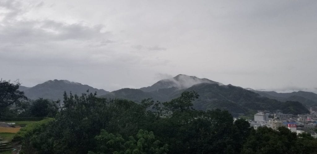 uwajima castle view