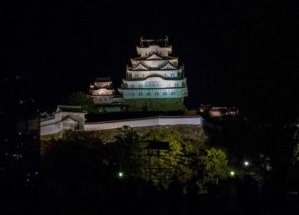 Himeji Castle at Night