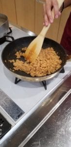 Cooking Soy Protein