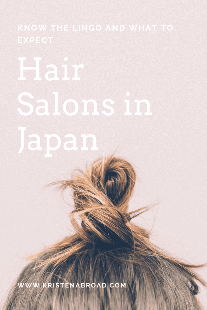 Find hair salons in japan