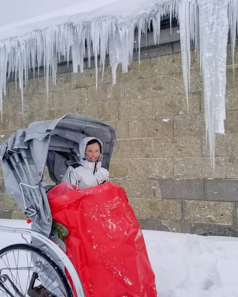 Rickshaw Ride in Otaru