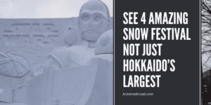 See 4 Amazing Snow Festival not just Hokkaidos largest with picture of star wars exhibit at sapporo snow festival