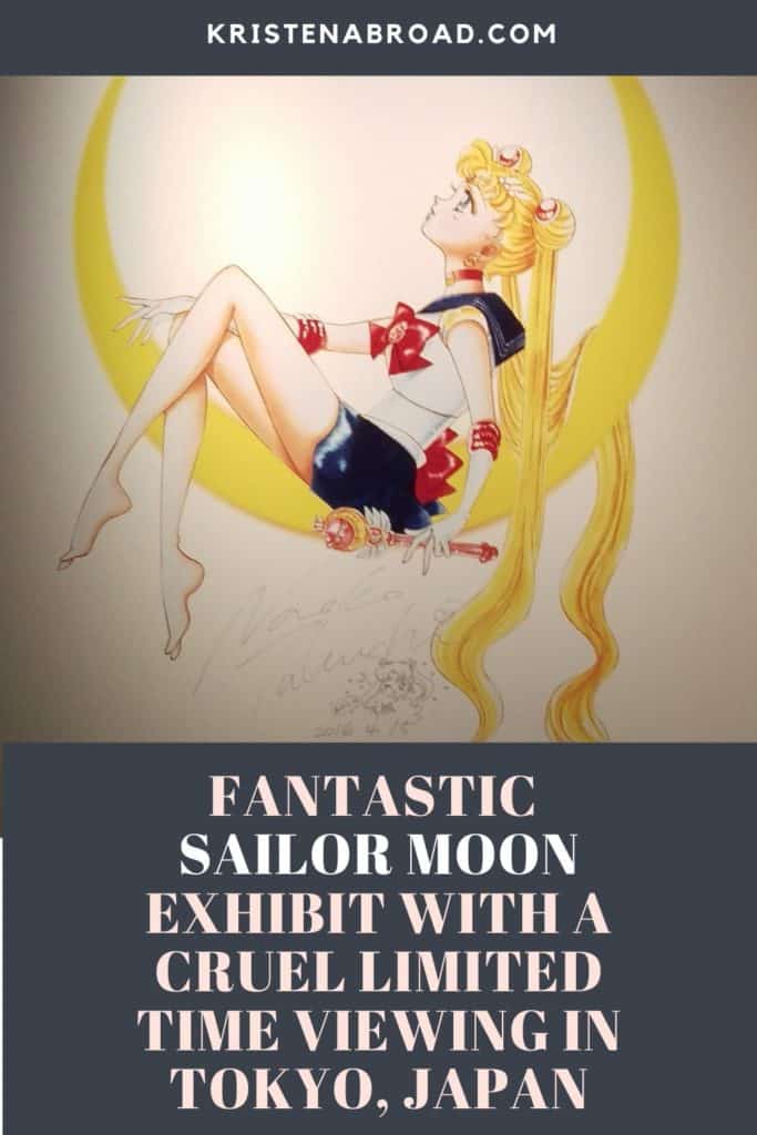 Fantastic Sailor Moon Exhibit with a Cruel Limited time Viewing in Tokyo, Japan