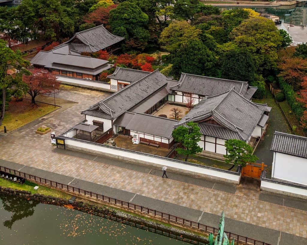 Kokura Castle Garden in Kitakyushu Japan