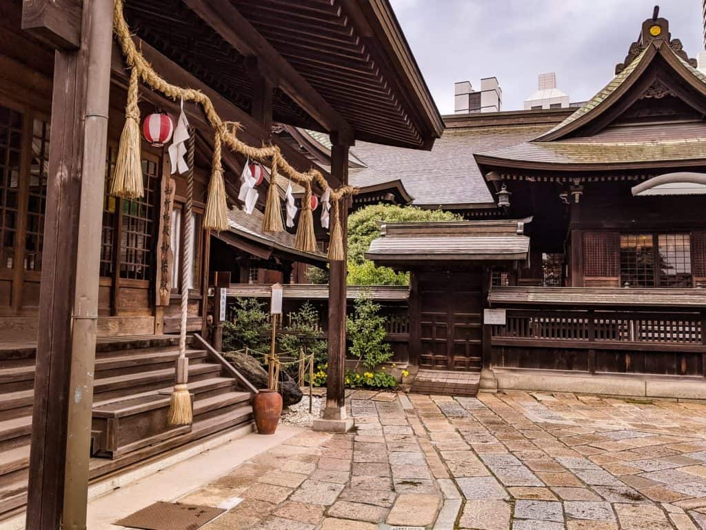 Yasaka Shrine in Kitakyushu Japan 