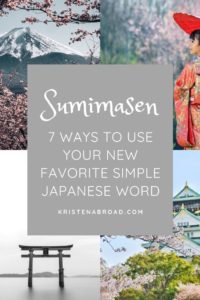 Sumimasen - 7 Ways of Your New Favorite Simple Japanese Word